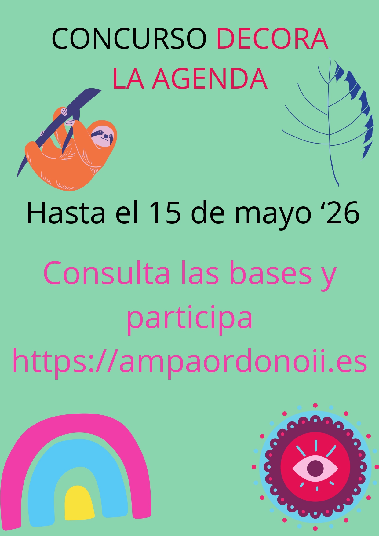 CONCURSO ¡DISEÑA LA AGENDA!